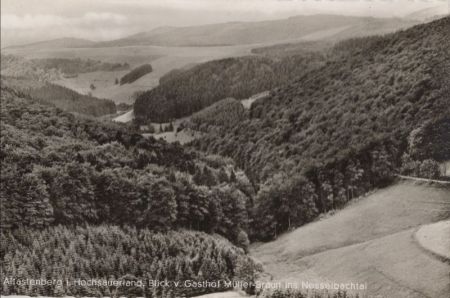 Winterberg-Altastenberg - Blick vom Gasthof Müller-Braun Winterberg-Altastenberg - Blick vom Gasthof Müller-Braun