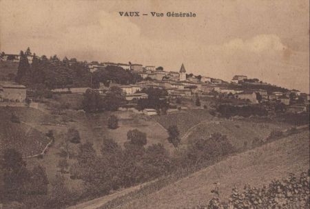 Vaux - Frankreich - Vue generale Vaux - Frankreich - Vue generale