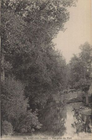 Asquins - Frankreich - Vue prise du Pont Asquins - Frankreich - Vue prise du Pont