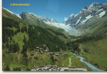 Lötschental - Schweiz - Gletscherstafel Lötschental - Schweiz - Gletscherstafel