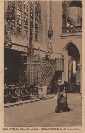 Aachen - Dom, Predigtstuhl Aachen - Dom, Predigtstuhl