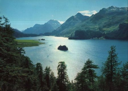Silsersee - Schweiz - Sommertag Silsersee - Schweiz - Sommertag