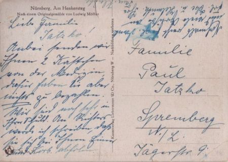 Nürnberg, Mittelfranken - nach Gemälde von Ludwig Mößler Nürnberg, Mittelfranken - nach Gemälde von Ludwig Mößler