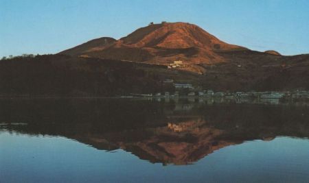 Lake Ashi-no-ko - Japan - and Mt. Komaga-take Lake Ashi-no-ko - Japan - and Mt. Komaga-take