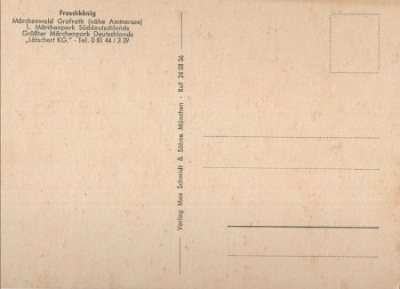 Grafrath, Amper - Märchenwald, Froschkönig