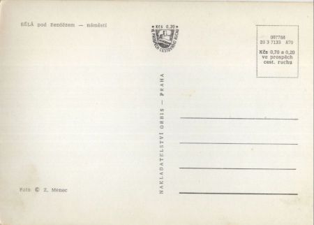 Bela pod Bezdezem - Tschechien - namesti Bela pod Bezdezem - Tschechien - namesti