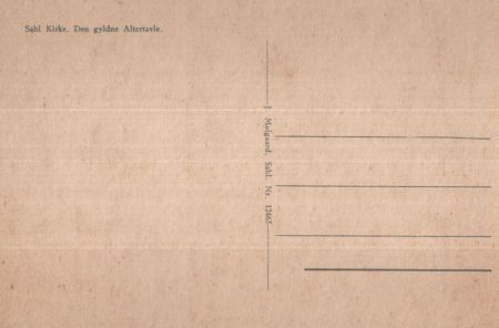 Sahl - Dänemark - Kirke