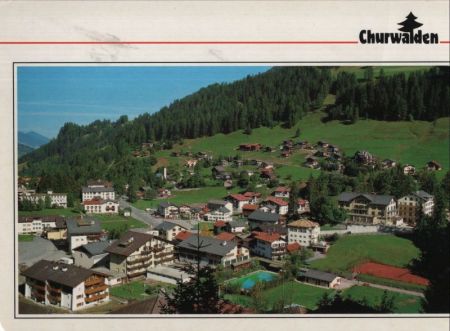 Churwalden - Schweiz - Ansicht Churwalden - Schweiz - Ansicht