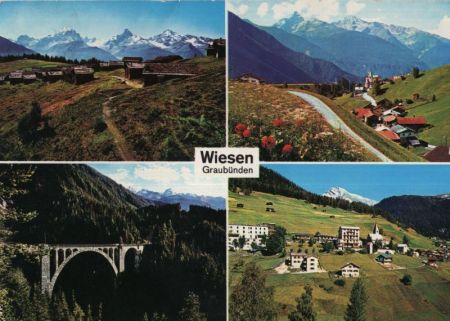 Wiesen (GR) - Schweiz - 4 Bilder Wiesen (GR) - Schweiz - 4 Bilder