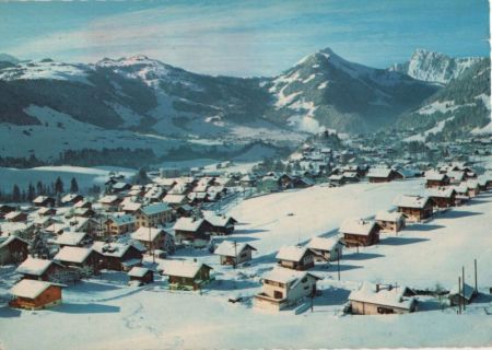 Château-d’Oex - Schweiz - Winterbild Château-d’Oex - Schweiz - Winterbild