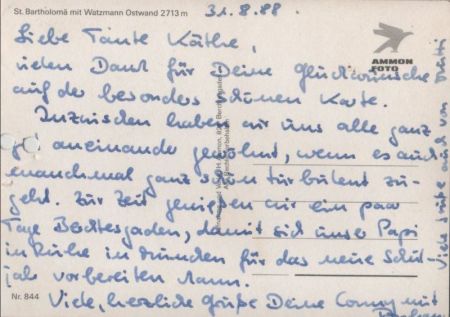 Schönau - St. Bartholomä - mit Watzmann