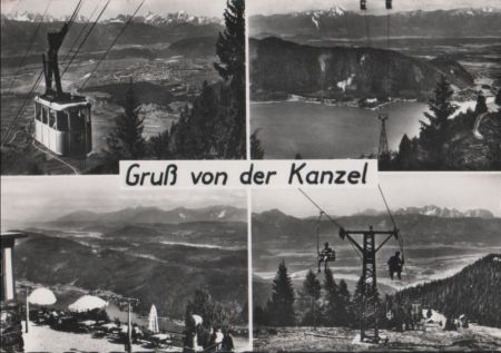 Österreich - Kanzel - mit 4 Bildern - 1965 Österreich - Kanzel - mit 4 Bildern - 1965