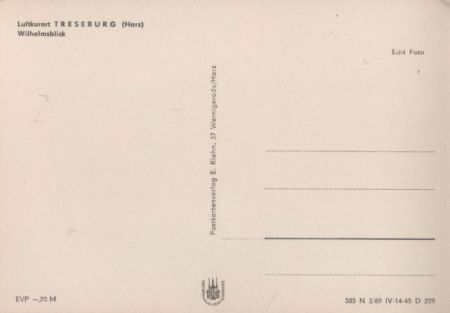 Treseburg - Wilhelmsblick