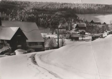 Altenberg-Rehefeld - Zaunhaus, Erholungsheim Aufbau - 1985 Altenberg-Rehefeld - Zaunhaus, Erholungsheim Aufbau - 1985
