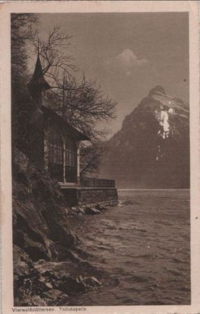 Schweiz - Vierwaldstättersee - Tellskapelle - ca. 1955 Schweiz - Vierwaldstättersee - Tellskapelle - ca. 1955