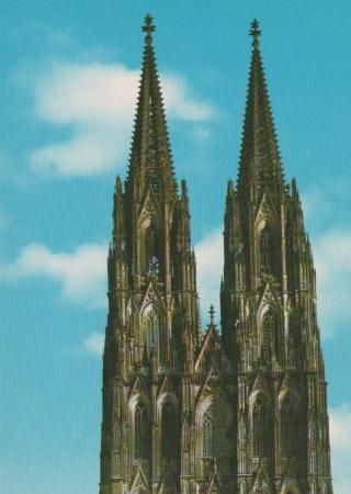 Köln - Dom Westseite - ca. 1975 Köln - Dom Westseite - ca. 1975