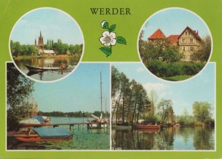 Werder - u.a. Blick zur Altstadt - 1983 Werder - u.a. Blick zur Altstadt - 1983
