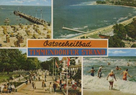 Timmendorfer Strand - mit 4 Bildern - 1964 Timmendorfer Strand - mit 4 Bildern - 1964