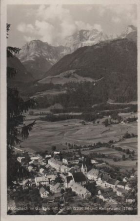 Österreich - Kötschach - mit Cefion - 1929 Österreich - Kötschach - mit Cefion - 1929