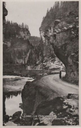Frankreich - Vercors - Les Gorges de la Bourne - ca. 1955 Frankreich - Vercors - Les Gorges de la Bourne - ca. 1955