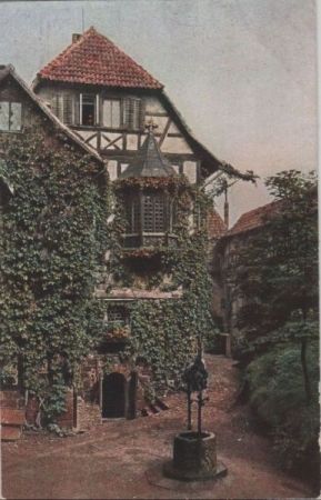 Eisenach - Wartburg, im Vorhof - 1920 Eisenach - Wartburg, im Vorhof - 1920