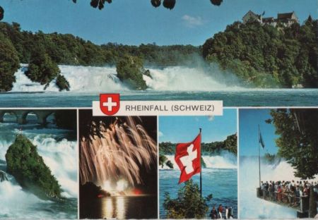 Schweiz - Rheinfall - 1969 Schweiz - Rheinfall - 1969