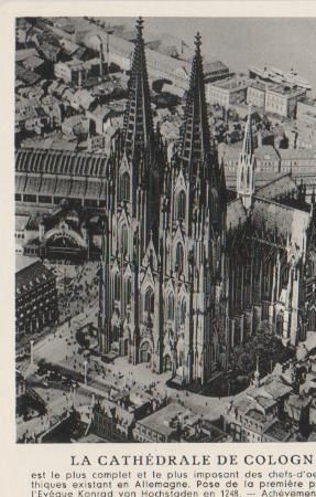 Köln - La Cathedrale de Cologne - ca. 1960 Köln - La Cathedrale de Cologne - ca. 1960