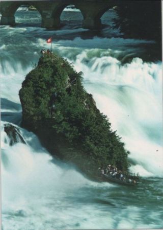 Schweiz - Rheinfall - ca. 1985 Schweiz - Rheinfall - ca. 1985