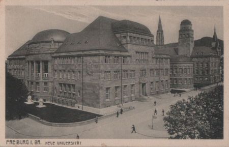 Freiburg - Neue Universität - ca. 1930 Freiburg - Neue Universität - ca. 1930