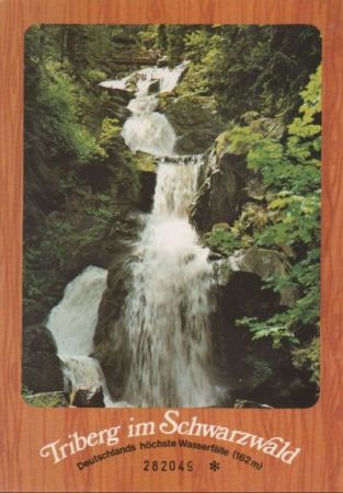 Triberg - Wasserfälle - 1989 Triberg - Wasserfälle - 1989