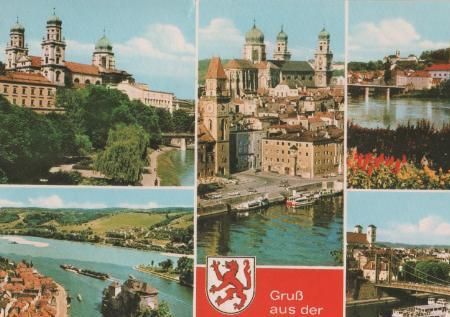 Dreiflüssestadt Passau - 1988 Dreiflüssestadt Passau - 1988
