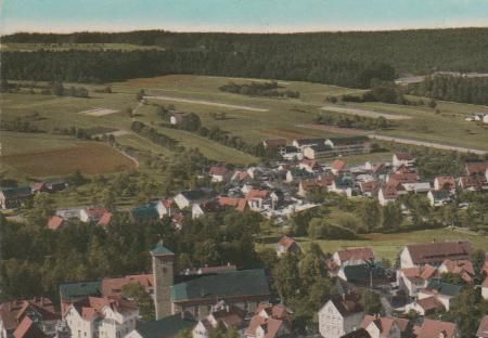 Schömberg Kr. Calw - Luftbild - 1965 Schömberg Kr. Calw - Luftbild - 1965
