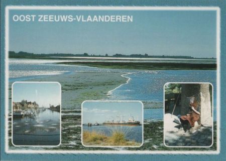 Niederlande - Zeeuws Vlaanderen - mit 4 Bildern - ca. 1985 Niederlande - Zeeuws Vlaanderen - mit 4 Bildern - ca. 1985