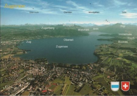 Schweiz - Zugersee - ca. 1995 Schweiz - Zugersee - ca. 1995