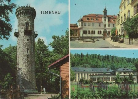 Ilmenau - u.a. Kreiskulturhaus - ca. 1975 Ilmenau - u.a. Kreiskulturhaus - ca. 1975