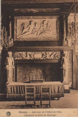 Belgien - Anvers - Antwerpen - Salle de Marriage - ca. 1935 Belgien - Anvers - Antwerpen - Salle de Marriage - ca. 1935