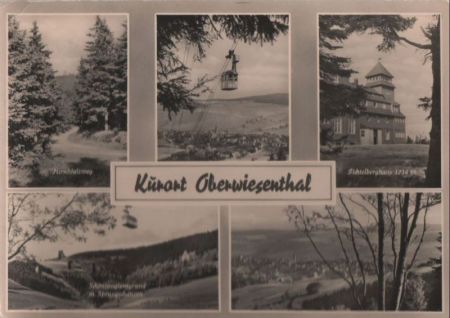 Oberwiesenthal - u.a. Sprungschanzen - 1961 Oberwiesenthal - u.a. Sprungschanzen - 1961