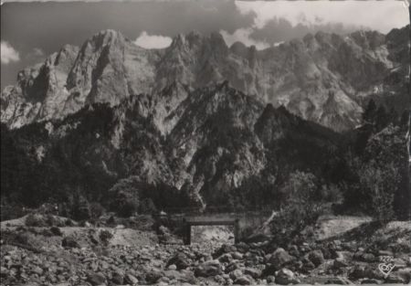 Österreich - Gesäuse - Kaindlkar mit Hochtorgruppe - 1965 Österreich - Gesäuse - Kaindlkar mit Hochtorgruppe - 1965