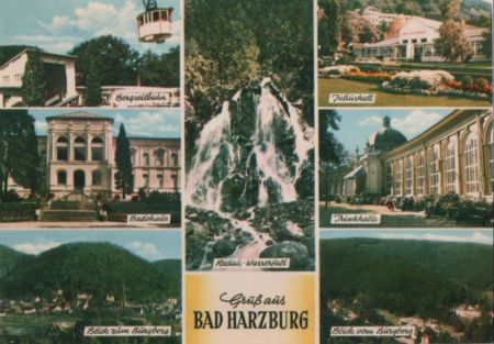 Bad Harzburg - u.a. Trinkhalle - 1968 Bad Harzburg - u.a. Trinkhalle - 1968