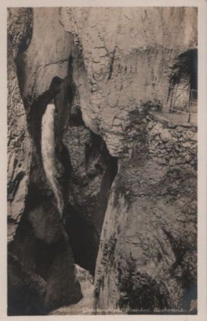 Schweiz - Rosenlaui - Gletscherschlucht, Elephantenkopf - ca. 1955 Schweiz - Rosenlaui - Gletscherschlucht, Elephantenkopf - ca. 1955