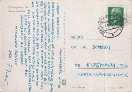 Kühlungsborn - Blick zur Seebrücke