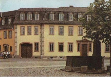 Weimar - Goethehaus am Frauenplan - 1979 Weimar - Goethehaus am Frauenplan - 1979