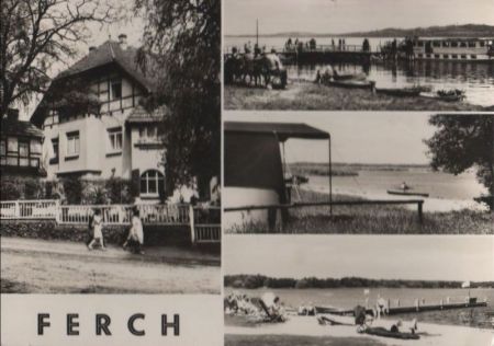 Schwielowsee-Ferch - 4 Teilbilder - 1971 Schwielowsee-Ferch - 4 Teilbilder - 1971