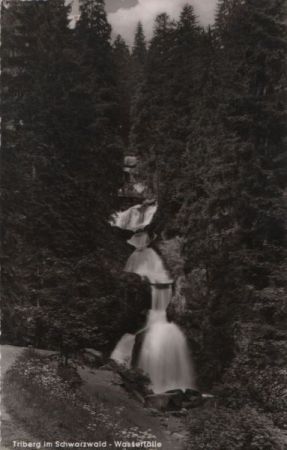 Triberg - Wasserfälle - ca. 1955 Triberg - Wasserfälle - ca. 1955