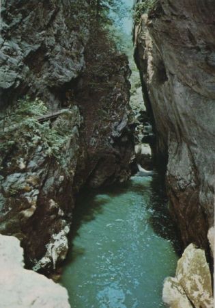 Schweiz - Areuse (Fluss) - La Pierre suspendue - ca. 1980 Schweiz - Areuse (Fluss) - La Pierre suspendue - ca. 1980