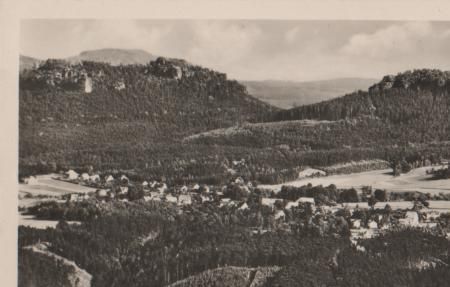 Königstein - Gohrisch - Sächs. Schweiz - ca. 1955 Königstein - Gohrisch - Sächs. Schweiz - ca. 1955