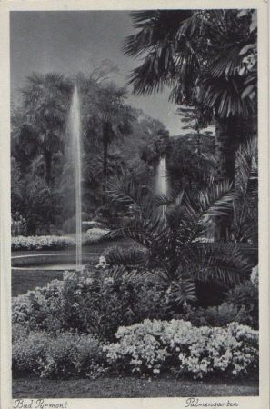 Bad Pyrmont - Palmengarten - ca. 1955 Bad Pyrmont - Palmengarten - ca. 1955