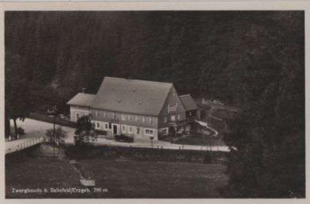 Altenberg-Rehefeld - Zwergbaude - ca. 1950 Altenberg-Rehefeld - Zwergbaude - ca. 1950