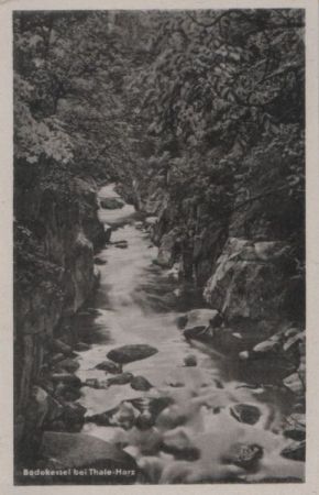 Thale - Bodekessel - 1953 Thale - Bodekessel - 1953