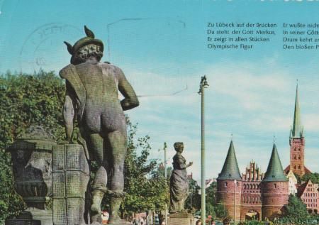 Lübeck - Puppenbrücke - Merkur - 1965 Lübeck - Puppenbrücke - Merkur - 1965